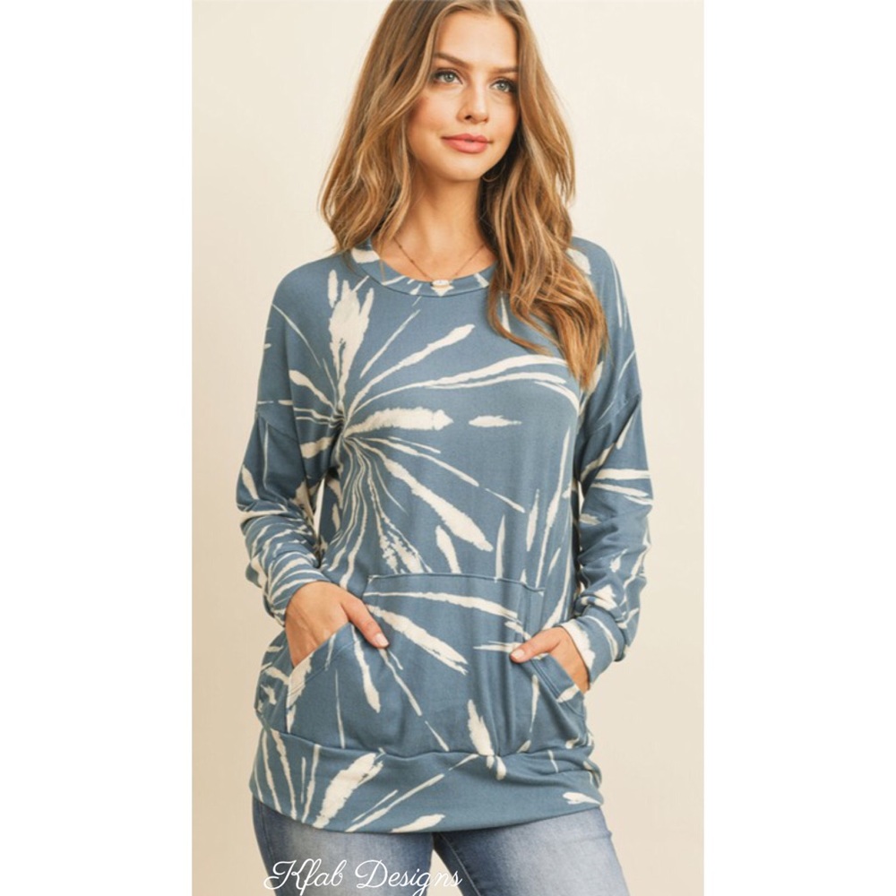 Ultra Soft Tie Dye Top